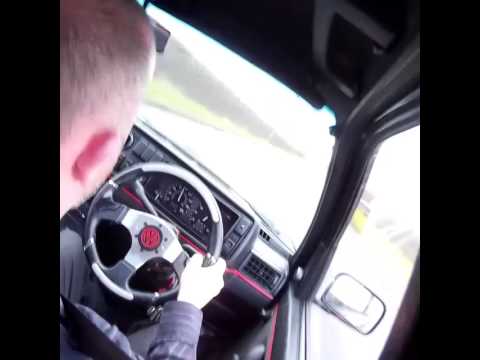 Mk2 Golf VR6 Gopro test - YouTube