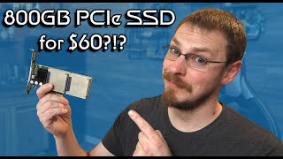 $60 for an 800GB PCIe SSD, and it'll last forever???