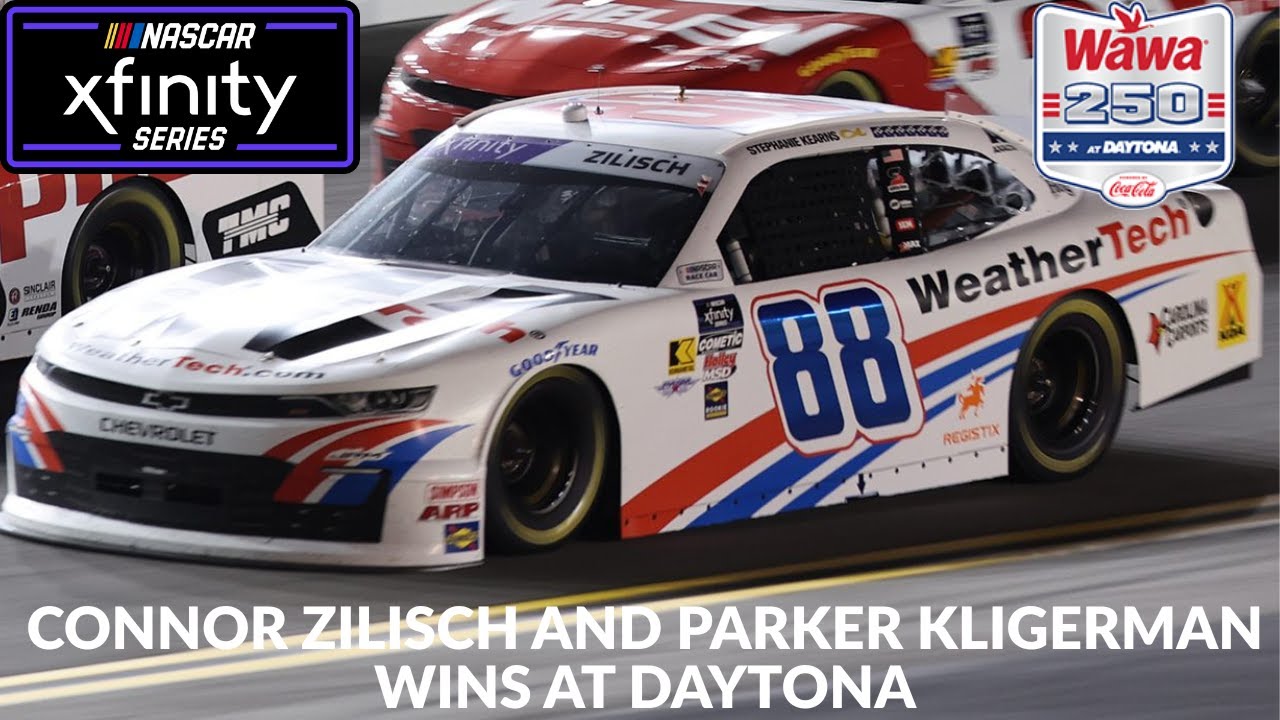 Connor Zilisch And Parker Kligerman Win At Daytona - YouTube