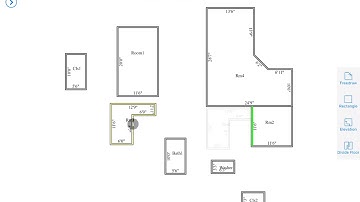 Snap Rooms Together To Create A Floor Planfor  Multi-Family with MeasureSquare Companion