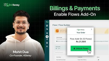 How to Enable Flows Add-On in the Middle of a Subscription Plan of AiSensy | Step by Step Tutorial