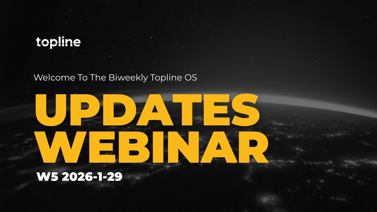 Topline OS Updates: Conversations Page, Contacts Detail Page, Workflow, and Dashboard Updates