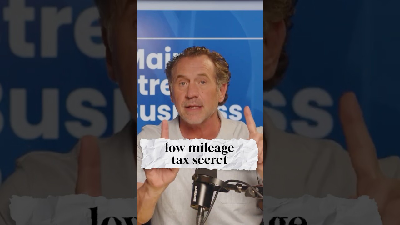 Higher Write-Offs for Low Mileage 📉
