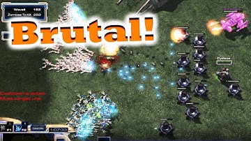 NEW Zombie world unity test/ Brutal Difficulty Completed /Starcraft 2 arcade