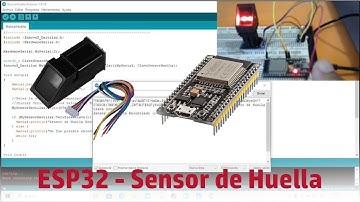Control de Huellas con ESP32 y Arduino: Guía Fácil 🖐️🔒 - Sensor Dactilar