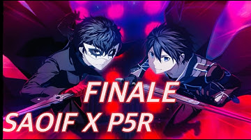 SAO X Persona 5 Collaboration Finale
