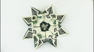 Simple Money Origami Star