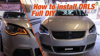 How to install DRLS on a polo FULL DIY