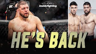 UFC fans upset Nick Diaz comeback fight is against Vicente Luque and not Tony Ferguson | Fight SZN