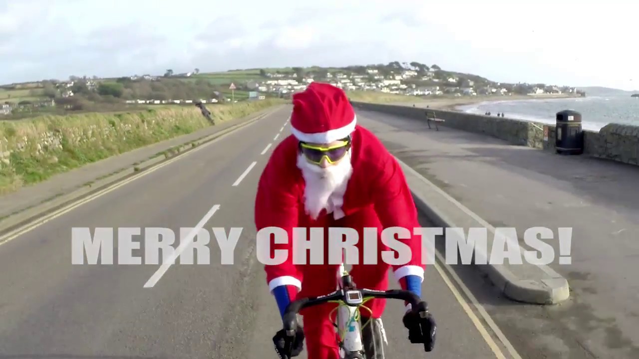 Cycling Santa High Cadence Merry Christmas! YouTube