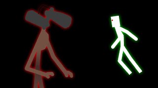 White Enderman vs Siren Head