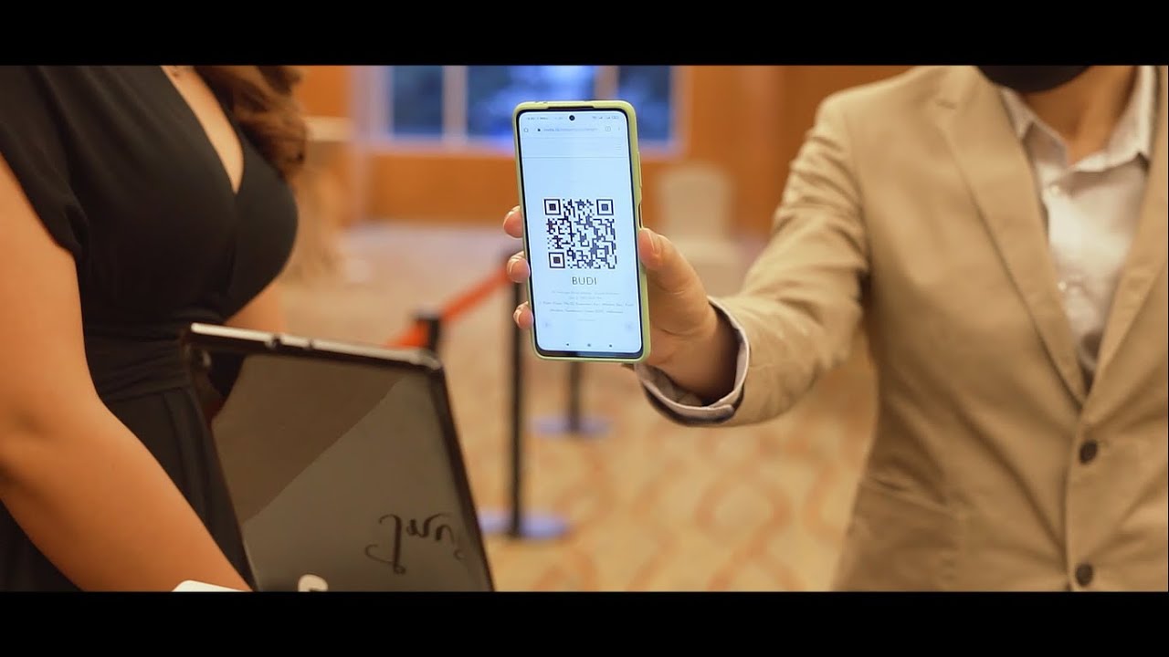 Digital Wedding Invitations and QR Code Check in System by Invita.id 