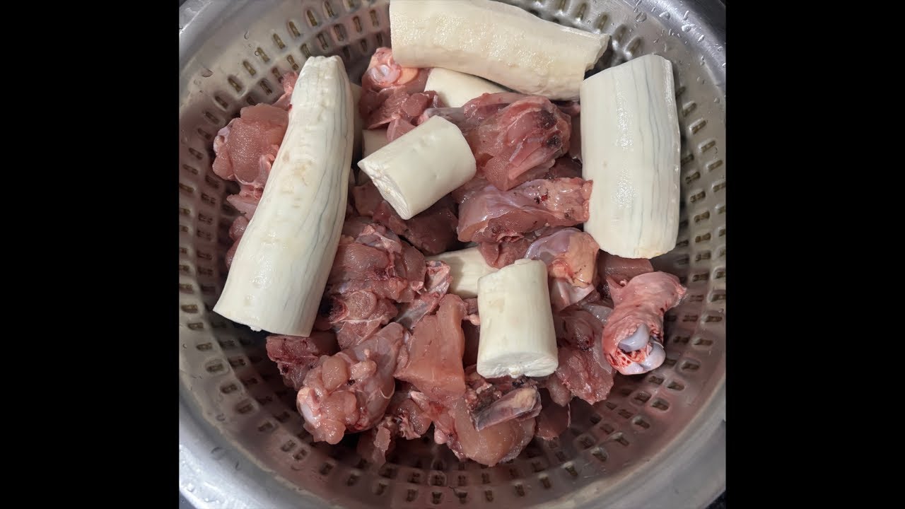 Chicken with cassava Recipe 🥵is live