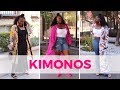 HOW TO STYLE KIMONOS TEN WAYS (LOOKBOOK)