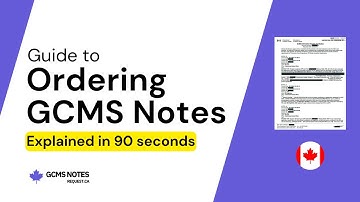 How to Order GCMS Notes: Step-by-Step Guide to Apply GCMS Notes from IRCC & CBSA from Outside Canada
