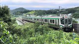 2023年9月4日東北本線 旅客列車 E721系0番台+1000番台 6B編成