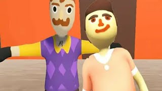 (PART LAST)GAMEPLAY:HUMAN FALL NEIGHBOR FLAT MOD: Lari untuk hidup / Run for your life screenshot 4