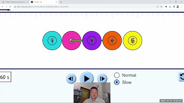 Physics 4A - PhET Collision Lab Simulation Demo, including Newton