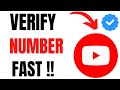 How to Verify Your Phone Number on YouTube