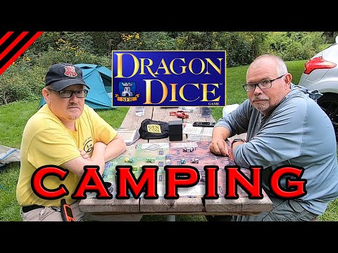 DRAGON DICE BATTLE REPORT - Camping with Treefolk and Firewalkers