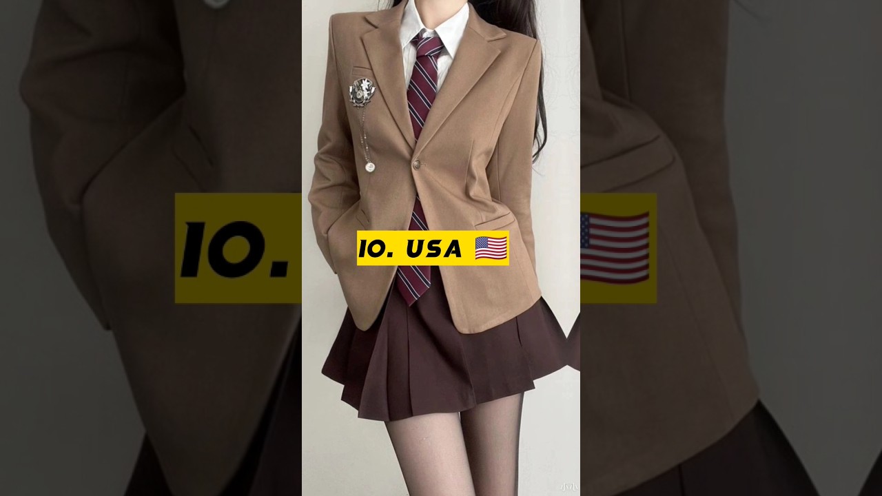 TOP 10 COUNTRIES WITH THE MOST BEAUTIFUL SCHOOL UNIFORMS   shorts  schooluniform