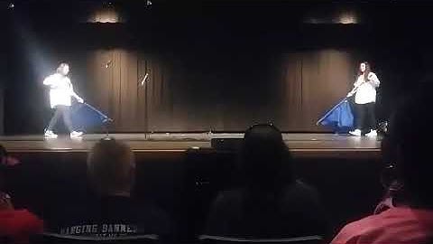 Color guard talent show