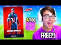 I got 100 FANS to scrim for the *NEW* CAPTAIN AMERICA SKIN in Fortnite... (this was insane)