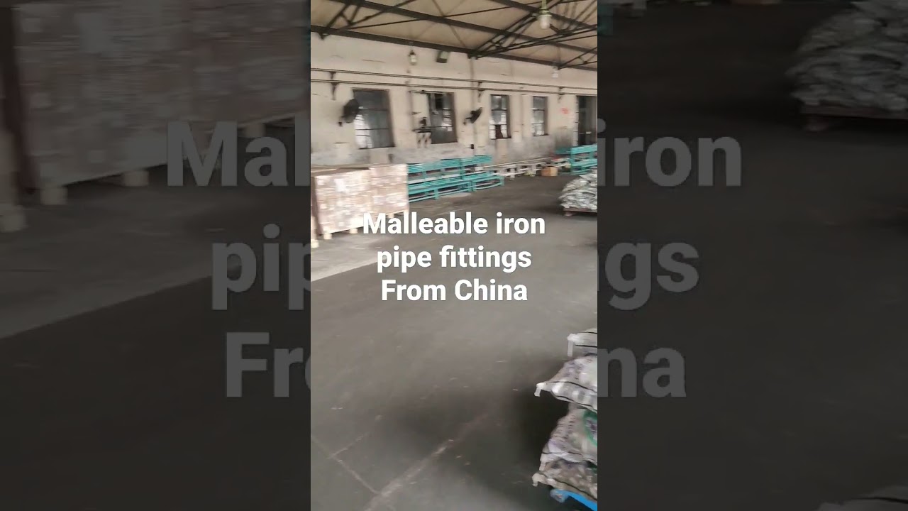Malleable iron pipe fittings factory