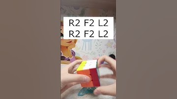 How To Make an Opposite Pillars Pattern on a 3x3 Rubik