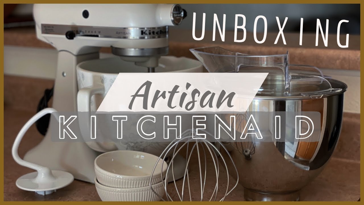 UNBOXING  Refurbished KitchenAid Artisan 5 Quart Stand Mixer 
