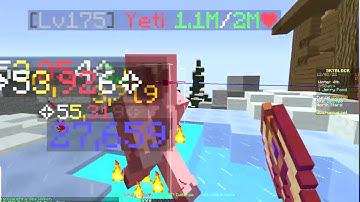 Skyblock weird combat logging 1