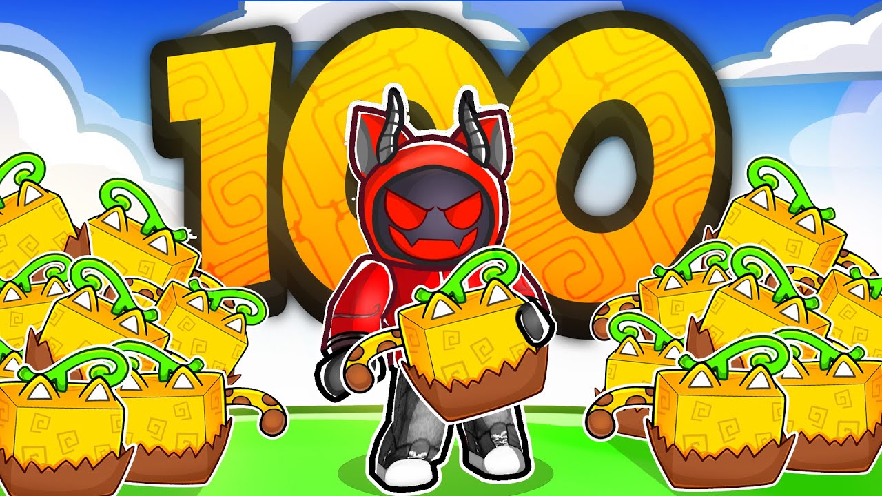I Found an ACCOUNT with 100 LEOPARD FRUITS in Roblox Blox Fruits...