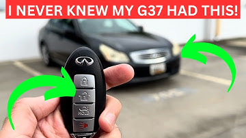 10 HIDDEN Features of Infiniti G37 and G35 (2007-2013)