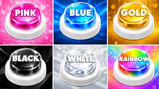 Choose One Button: 🎀 Pink, 💙 Blue or 👑 Gold, 🌑 Black, 🤍 White or 🌈 Rainbow ~ Quiz Ninja screenshot 3