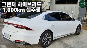 신형 그랜저 하이브리드 1,000km 실주행 팩트 리뷰 l 고속도로용? 일반도로용?