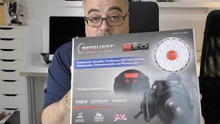 Rotolight NEO unboxing and quick review