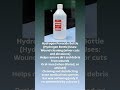 Hydrogen peroxide bottle.