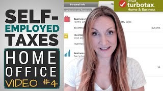 [SelfEmployed TurboTax #V4] How to WriteOff a Home Office? Actual vs. Simplified