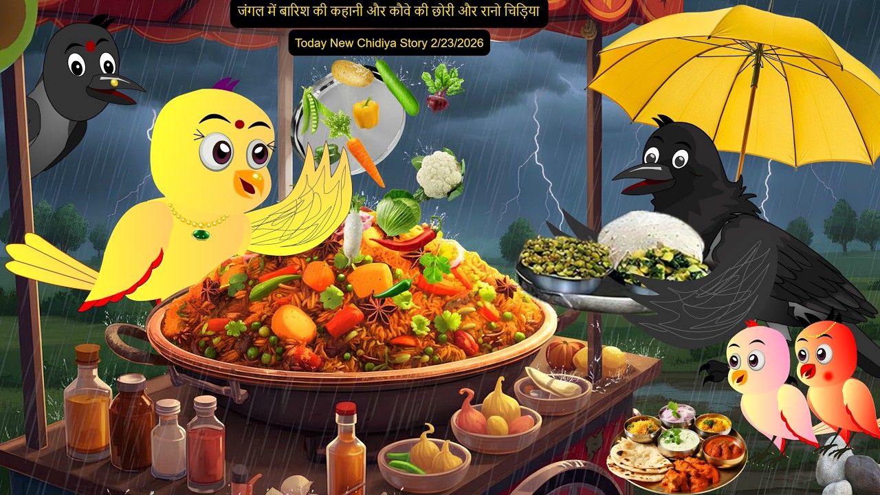 23-2-2026 | Chidiya Wala Cartoon | New Episode Rano Chidiya Ki New Hindi Kahaniyan | Chichu TV