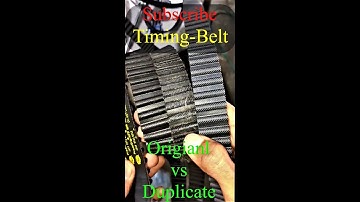 Timing-Belt Original vs Duplicate  #SHORTS #Shorts_Video #YoutubeShorts #Automotive