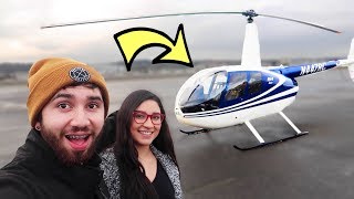 Volando en HELICÓPTERO por un DIA (BayBaeBoy Vlogs)