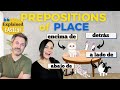 Spanish Prepositions Quiz