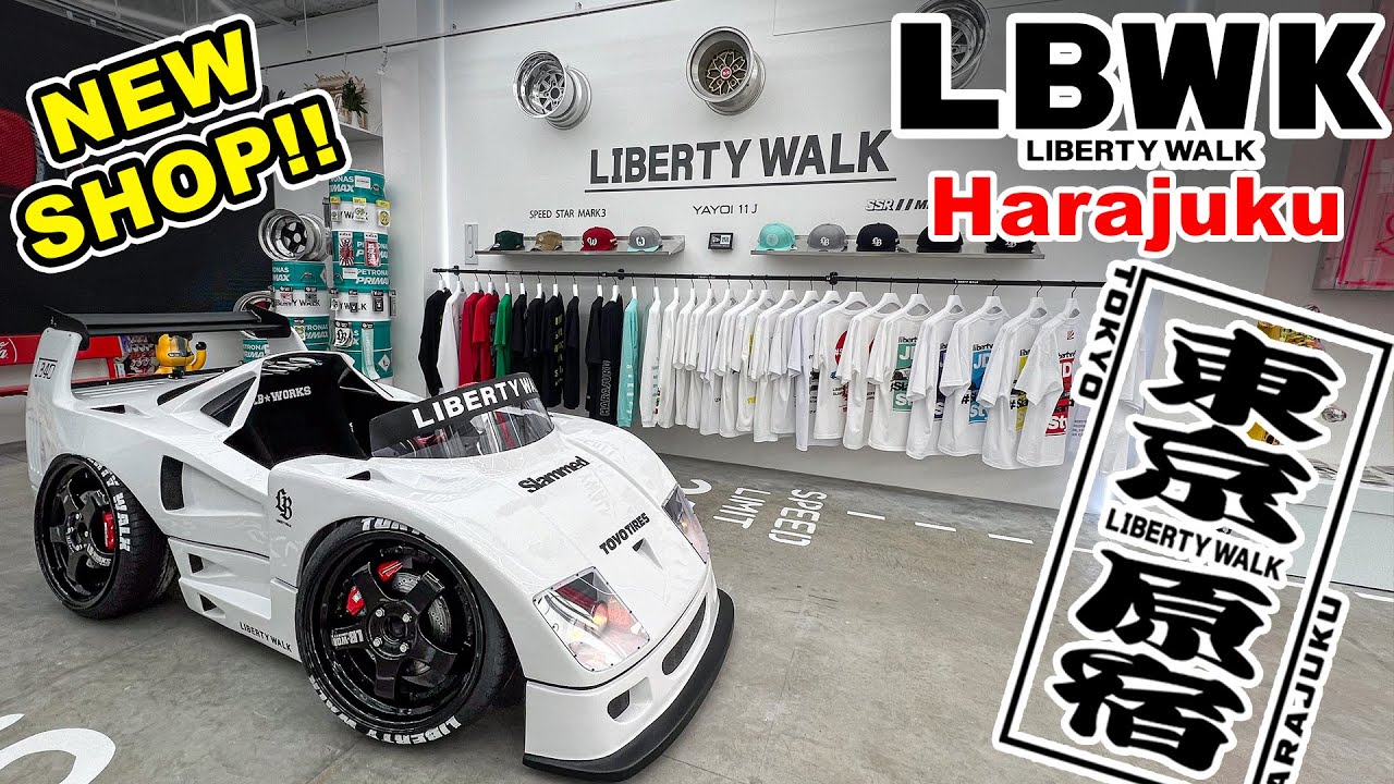 LIBERTY WAIK TOKYO HARAJUKU OPEN】TOKYO CUSTOM LB-F40&FD3S