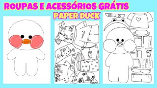 Paper duck imprimir acessorio