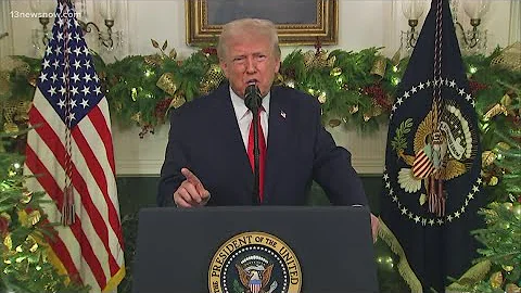 Trump delivers rare prime-time address, blames Biden for economic challenges