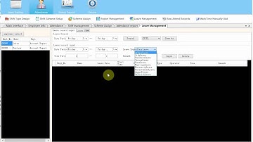 EPORDO China  Professional Time Attendance software Demo with payroll function