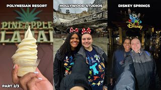 Disney World Vlog (Rope Dropping Hollywood Studios, Polynesian Village Resort, Disney Springs)