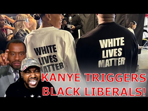 Kanye West & Candace Owens TRIGGER Marc Lamont Hill And Black Liberals With White Lives Matter Shirt