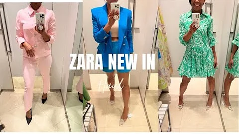 ZARA HAUL | NEW IN & TRY ON | Come shopping with me! #zarahaul #style #comeshoppingwithme