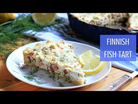 Vídeo: Torta De Peixe Da Finlândia